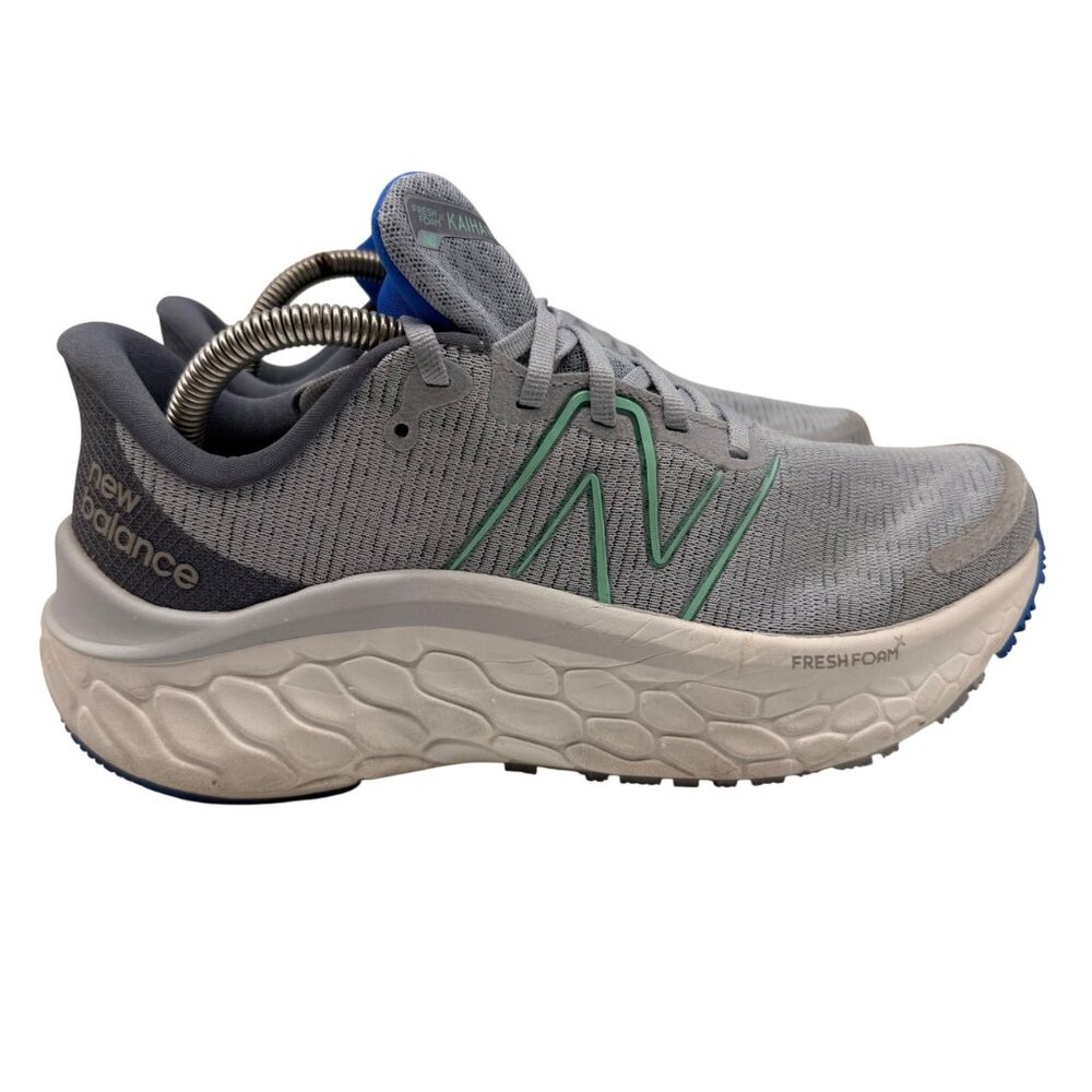 New Balance Gray Fresh Foam Kaiha Road Running Athletic Shoes Unisex W8.5/M7